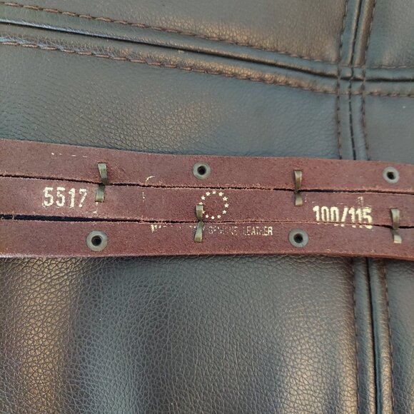Brown Leather Belt Vintage style